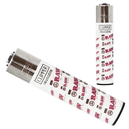 Clipper Raw Blanco Logos-Pequeños