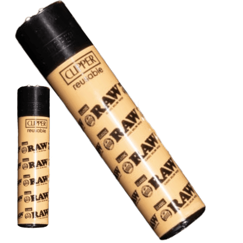 Raw Clipper Marrón Logos-pequeños