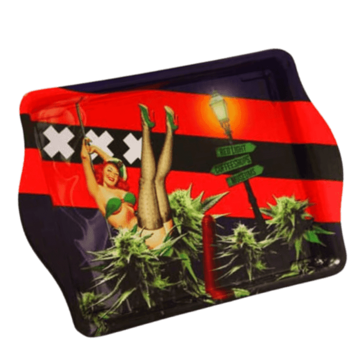 Bandeja Liar Old School metálica con diseño exclusivo, práctica y duradera para aficionados.
