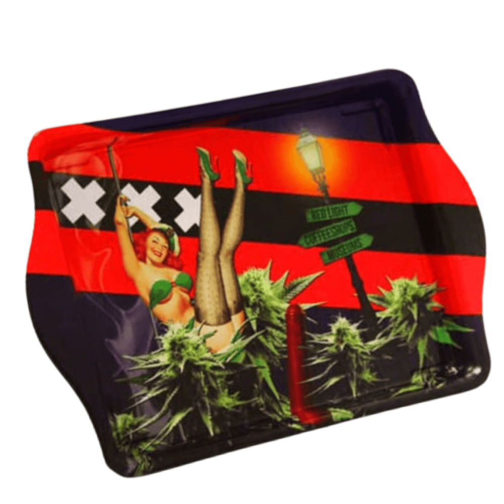 Bandeja Liar Old School metálica con diseño exclusivo, práctica y duradera para aficionados.