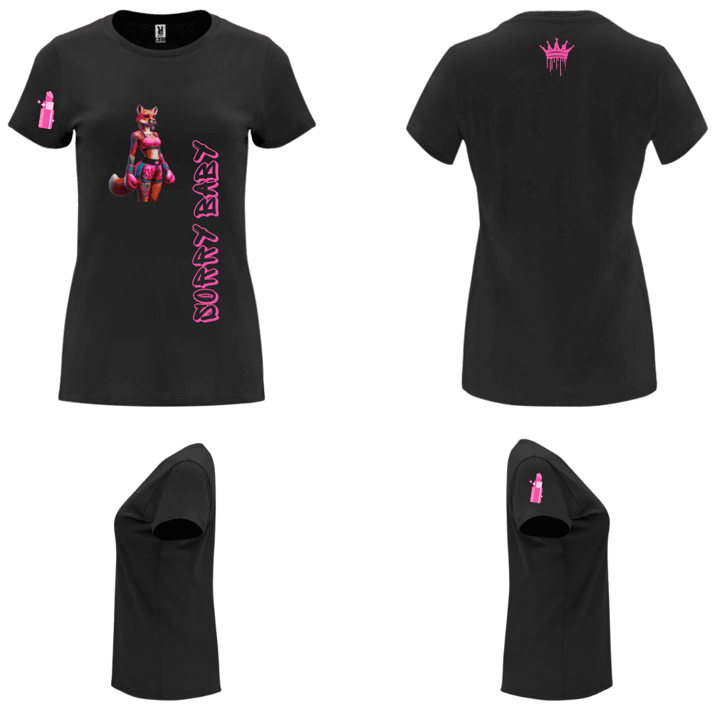 Camiseta modelo Sorry Baby Negra