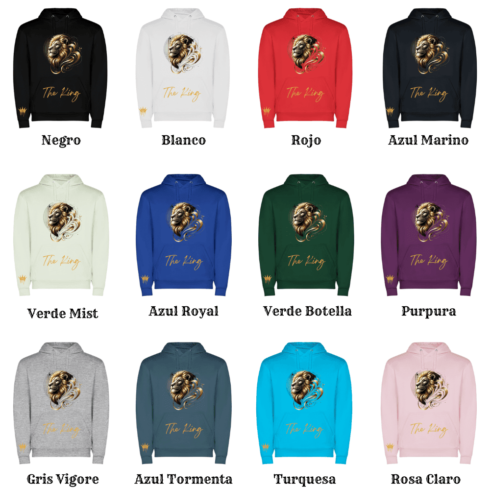 Sudadera The King Exclusiva con Capucha Muestrario